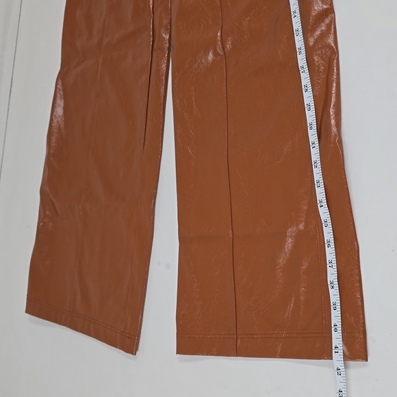 Free People Star Crossed Lovers patent leather straight leg pants - Picture 6 of 16